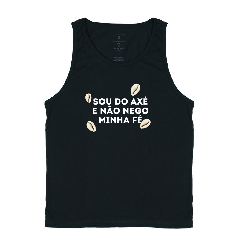 Sou do axé e não nego minha fé