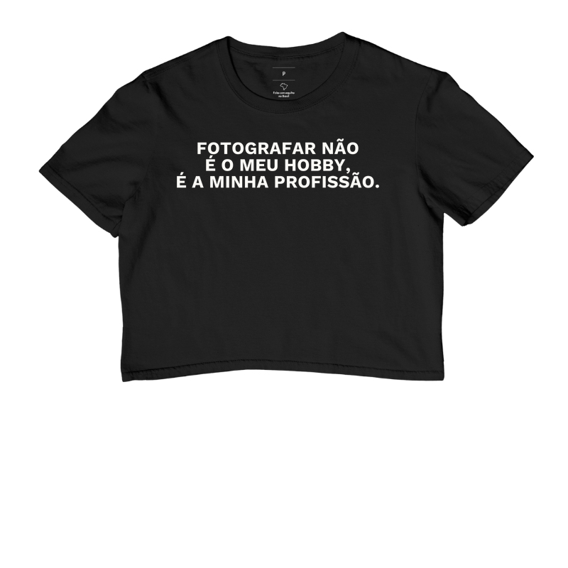 Fotografar é a minha profissão.