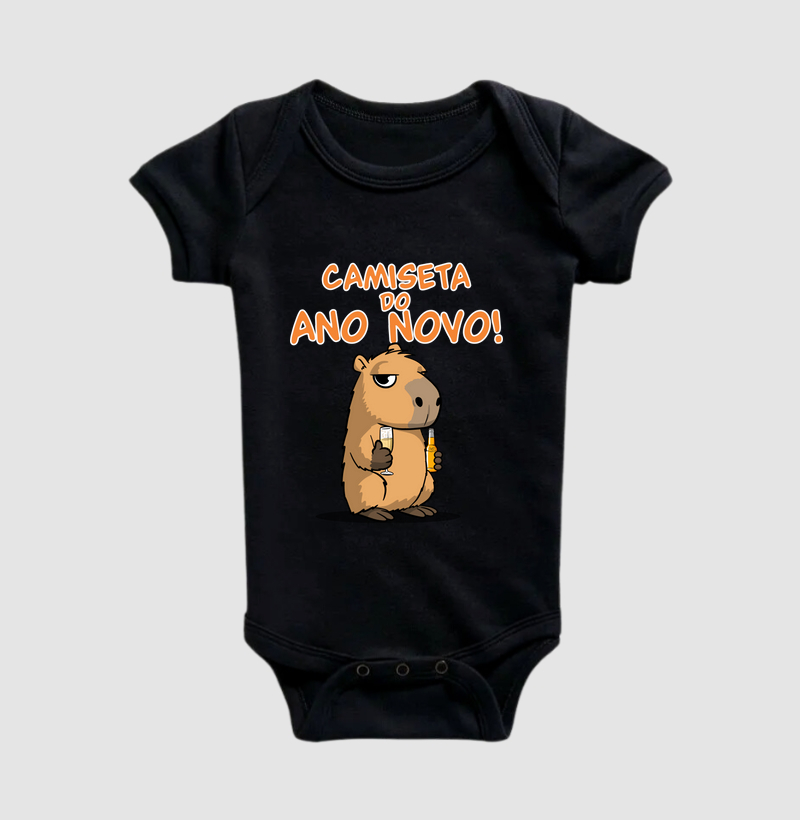 Camiseta Capivara Ano Novo