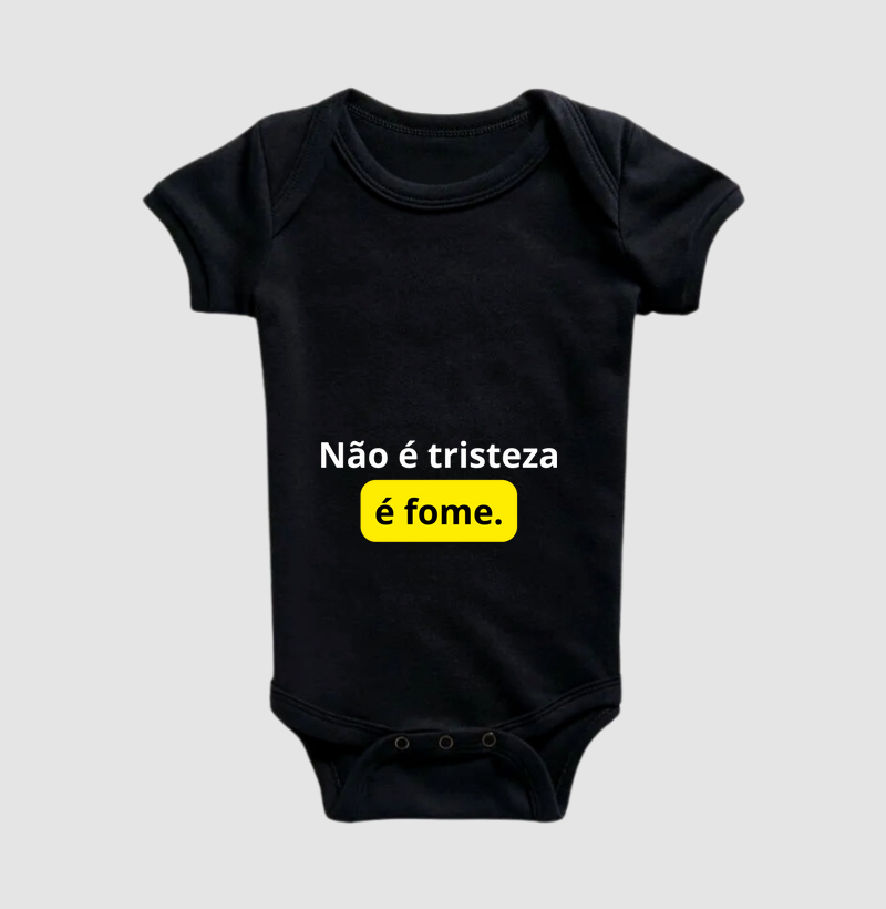 não é triteza.
