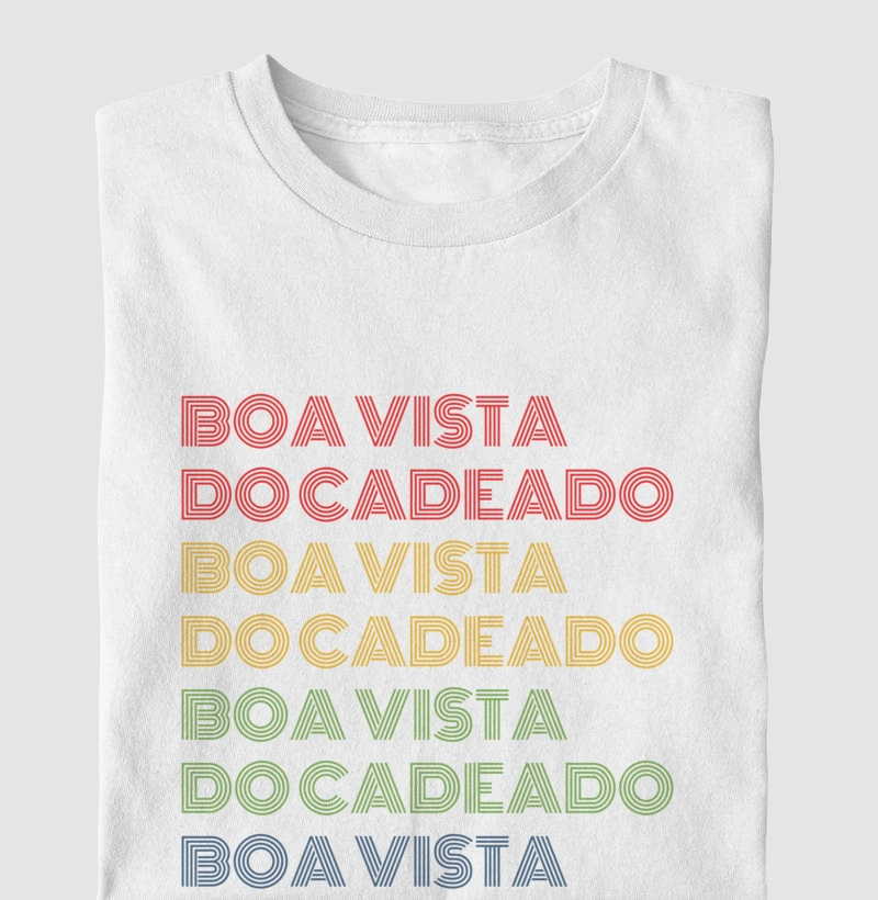 Boa Vista do Cadeado Letreiro Retrô