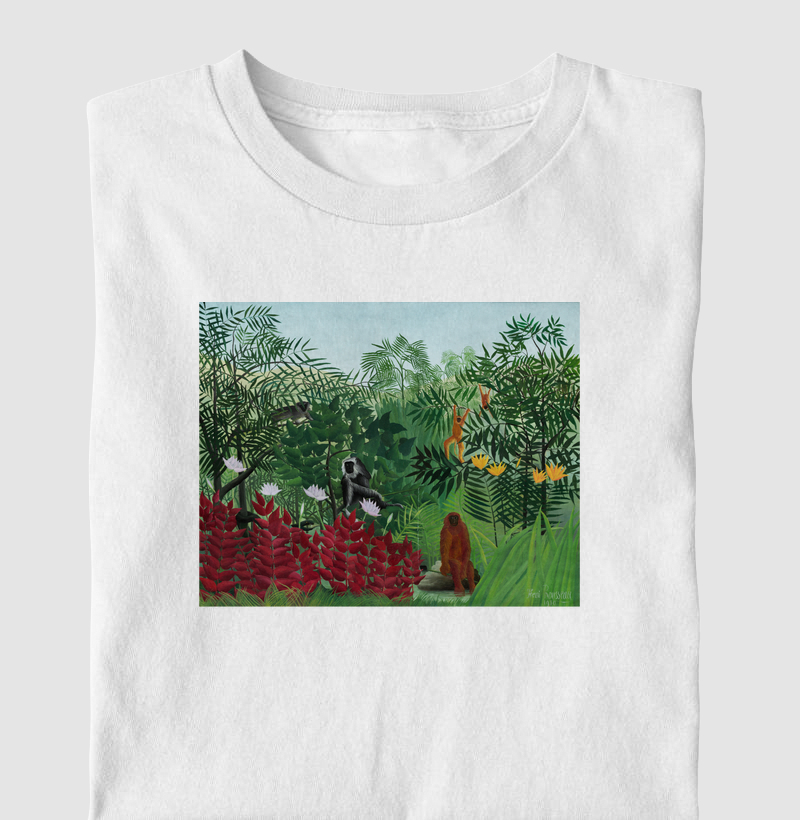 Tropical Forest with Monkeys