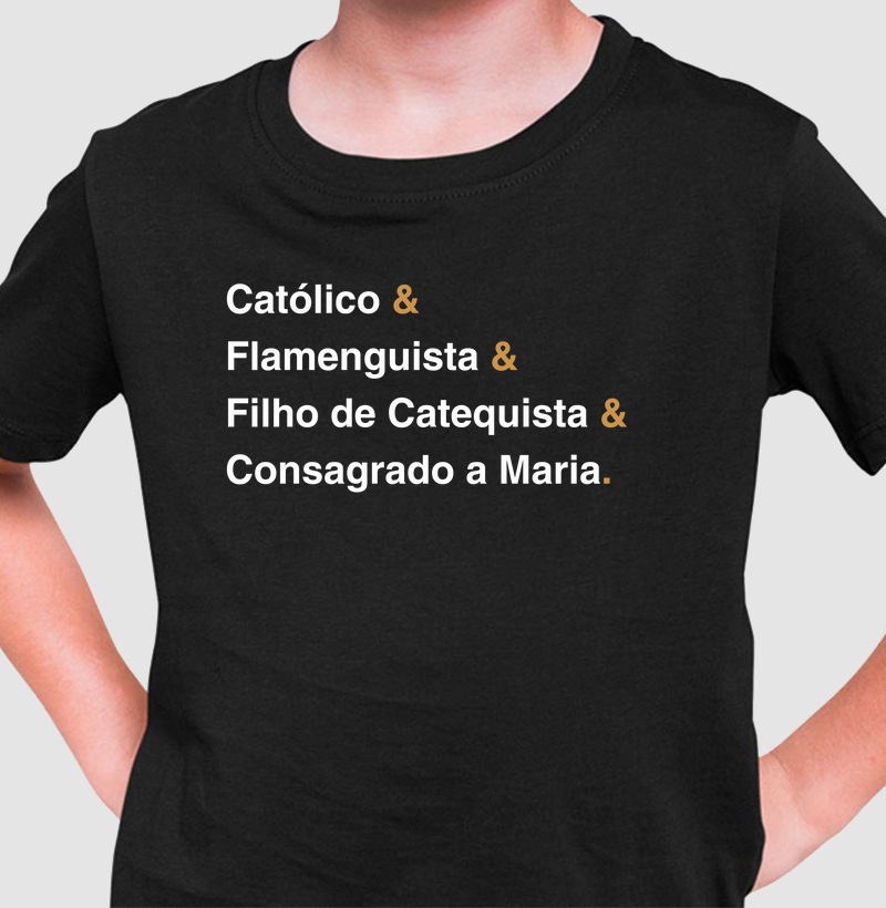 Católico, Flamenguista e Filho de Catequista