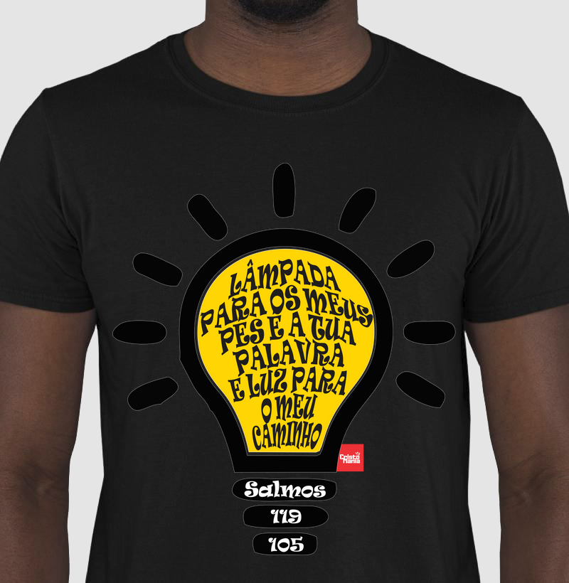 Camiseta - Lampada para os pes