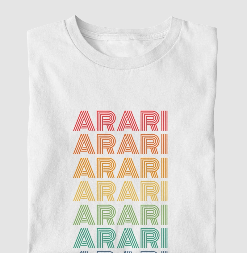Arari Letreiro Retrô