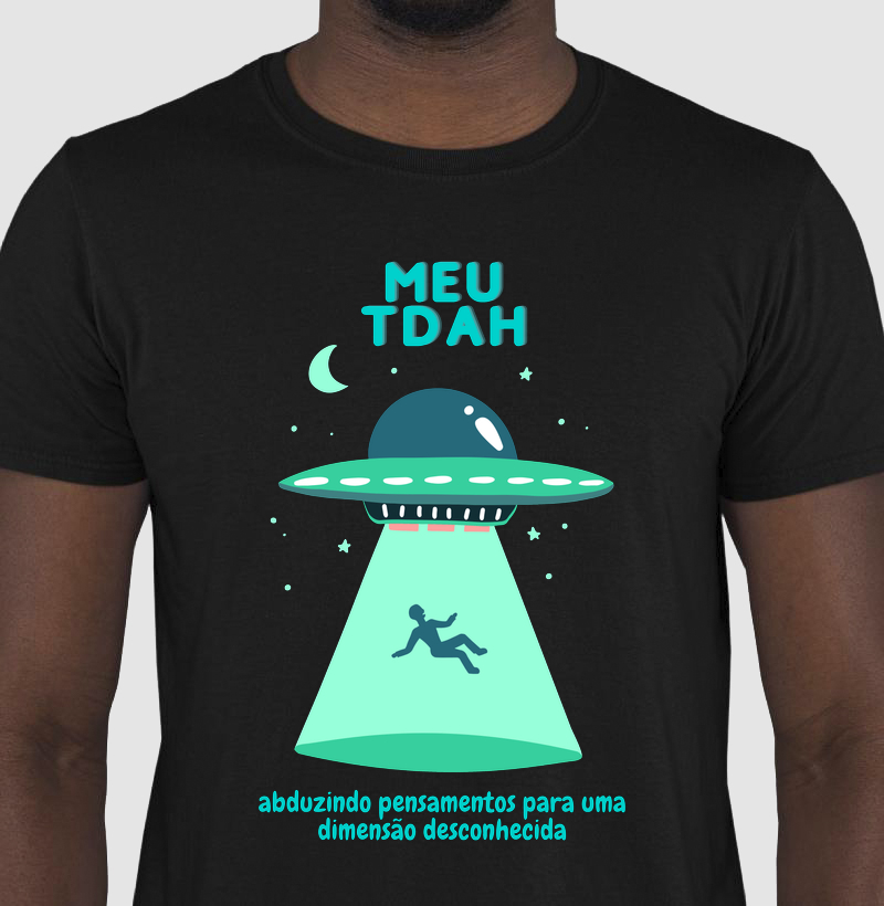 Camiseta-Meu TDAH 