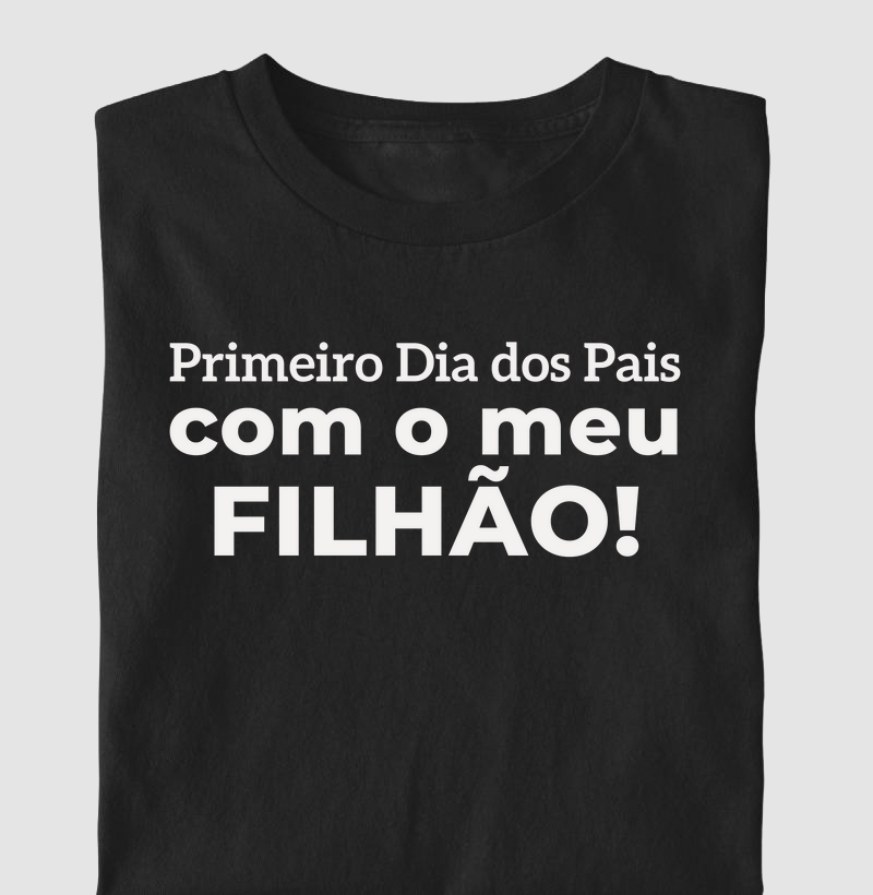 Primeiro Dia dos Pais com o meu filhão!