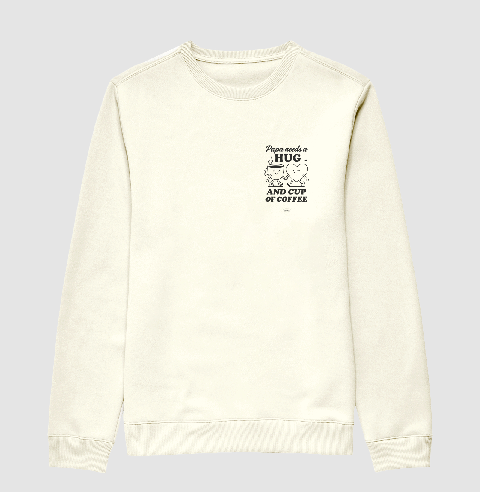 Camiseta Papa needs a hug and cup of coffee