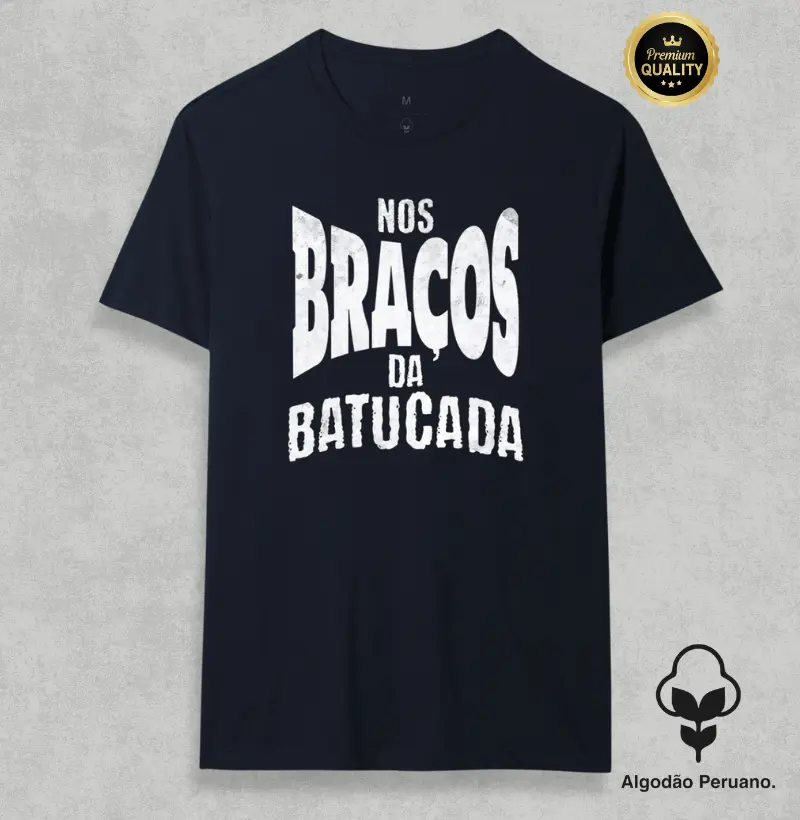 Nos braços da batucada