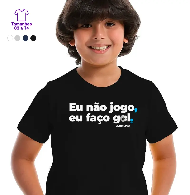 Camiseta Eu faço Gol