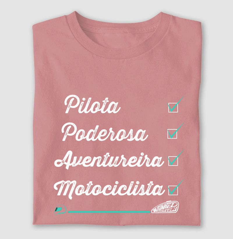 Pilota Poderosa Aventureira Motociclista 