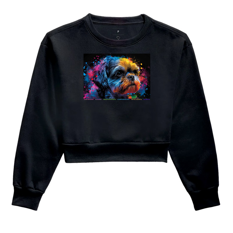 Shih Tzu policromo