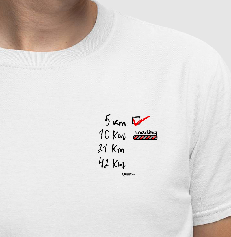 10km Loading - Camiseta 100% Algodão Premiun