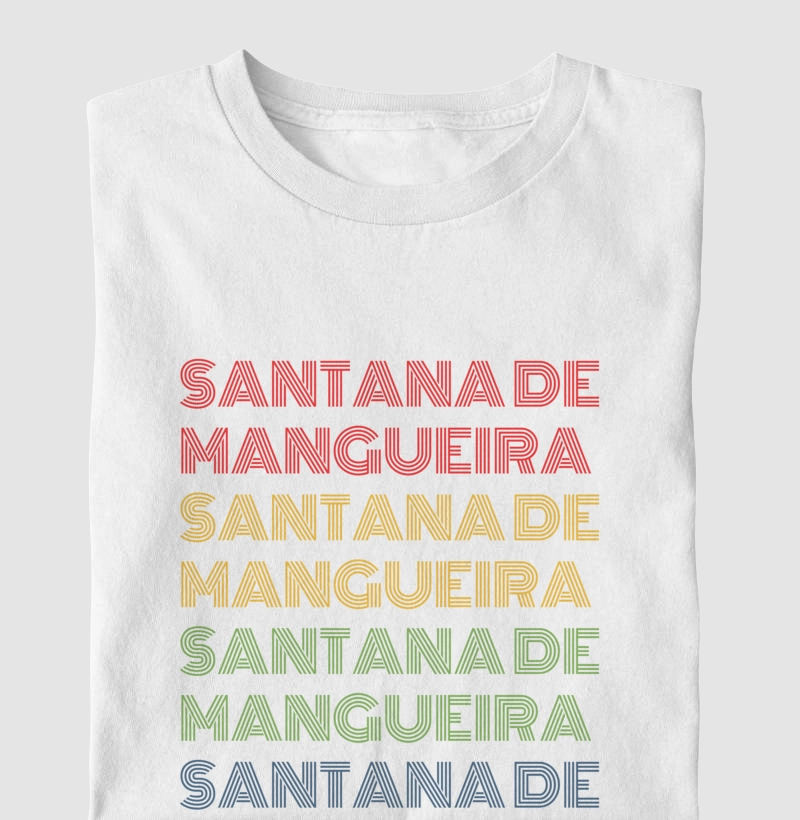Santana de Mangueira Letreiro Retrô