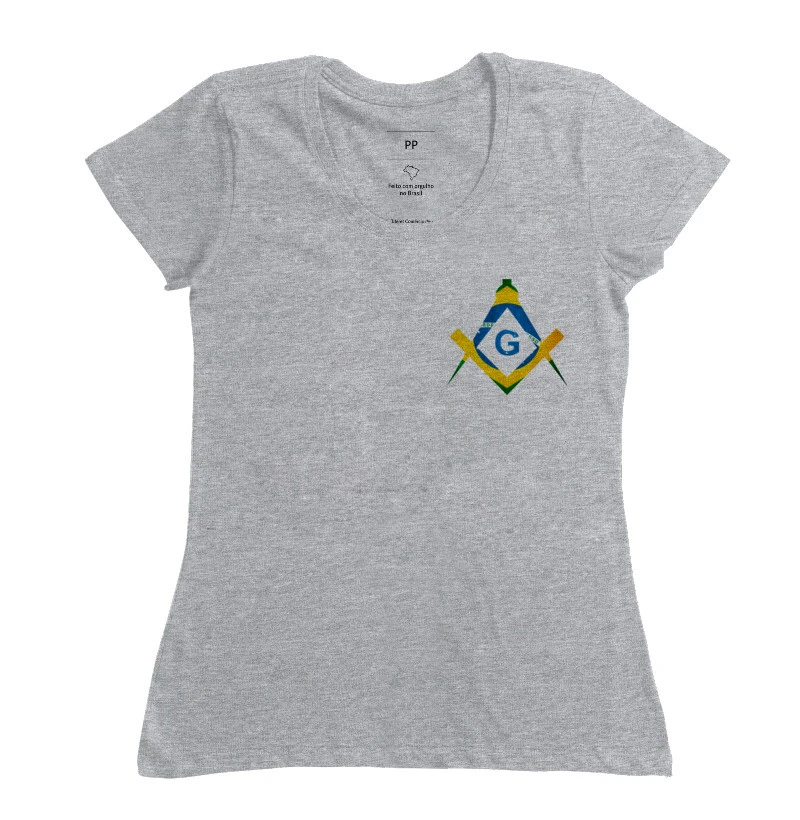 Camisa simbolo maçonico Brasil