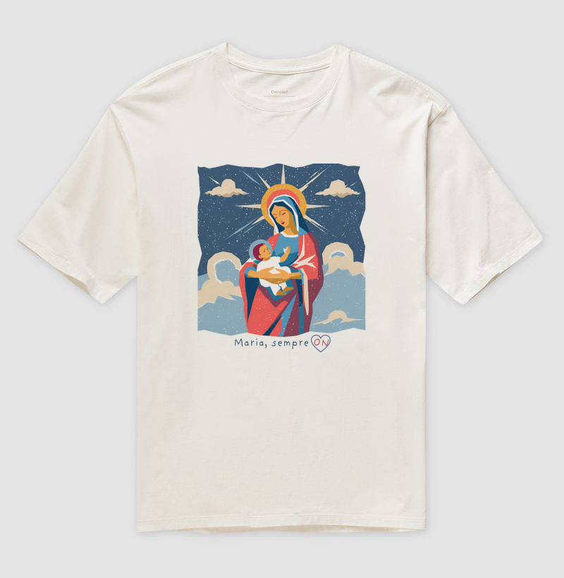Camiseta Maria sempre on