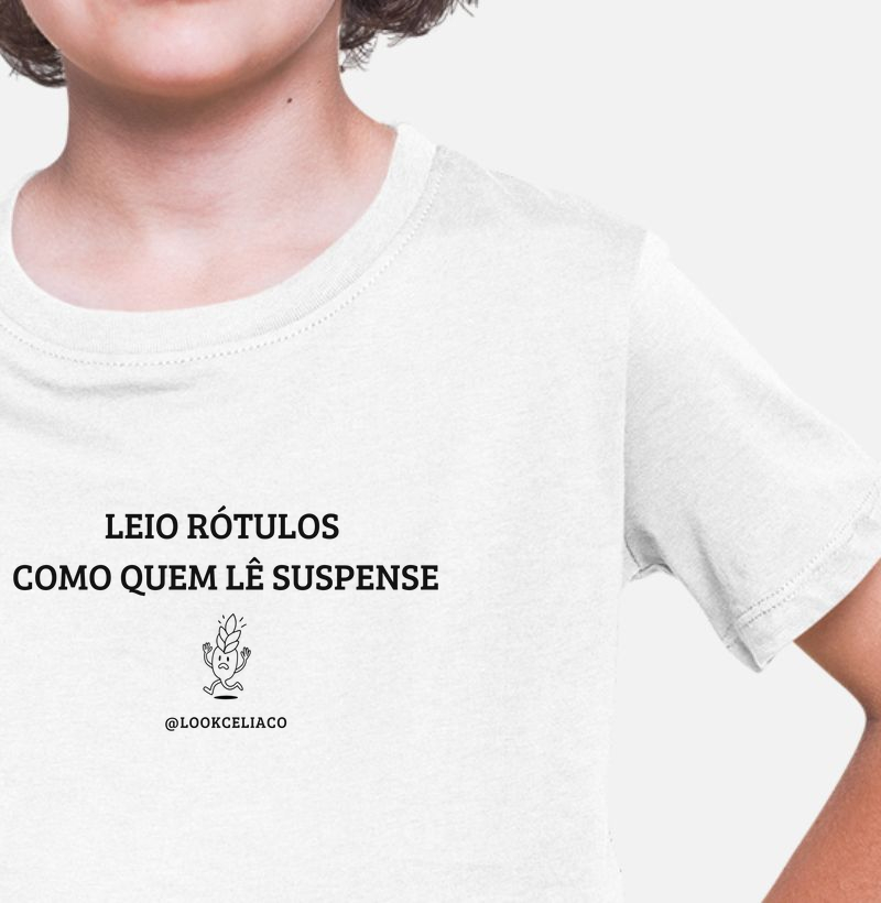 Leio rótulos como quem lê suspense - Infantil