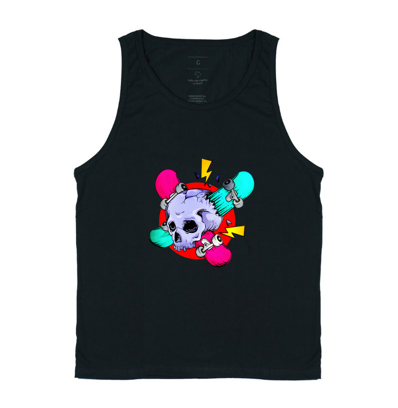 ART SK8 IN SKULL