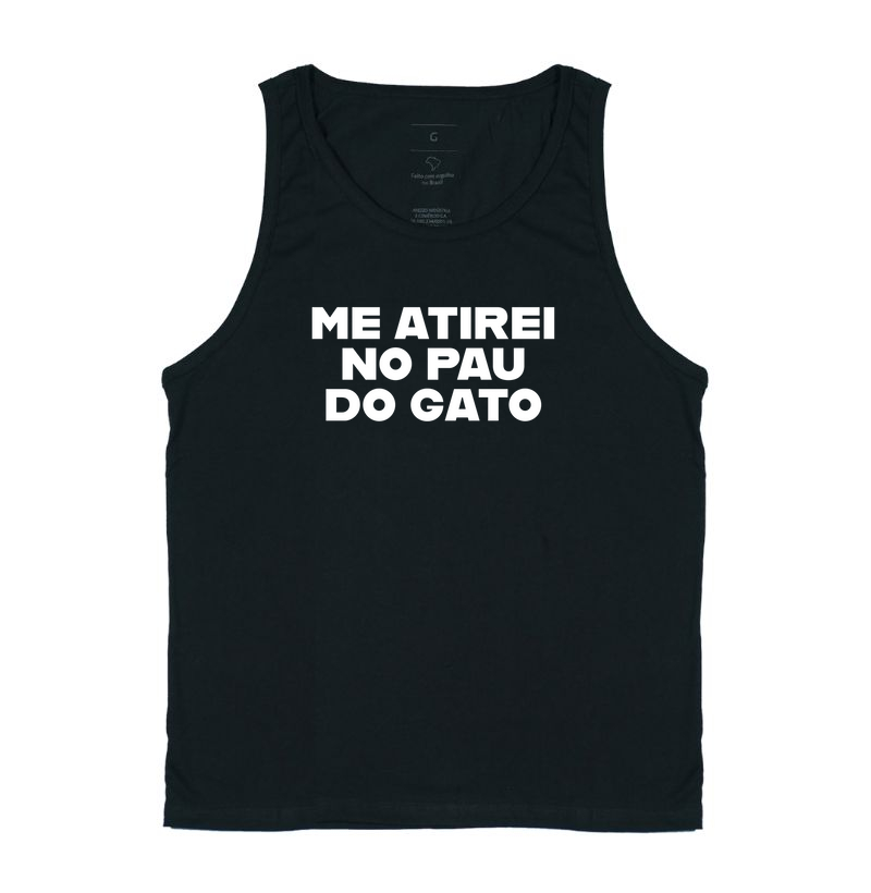 Me atirei no pau do gato