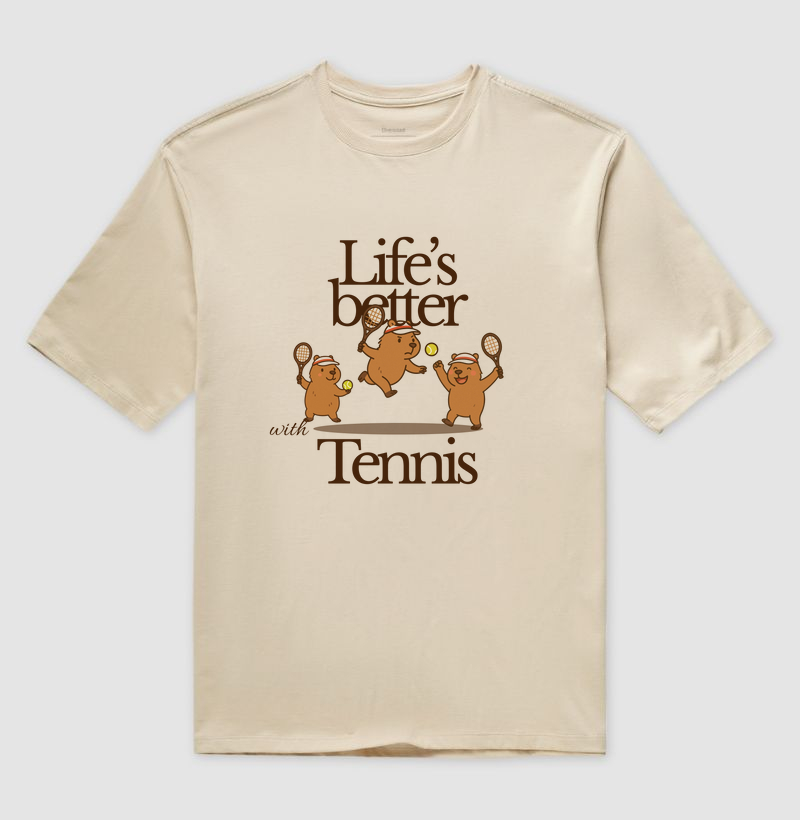 Life's better with tennis
