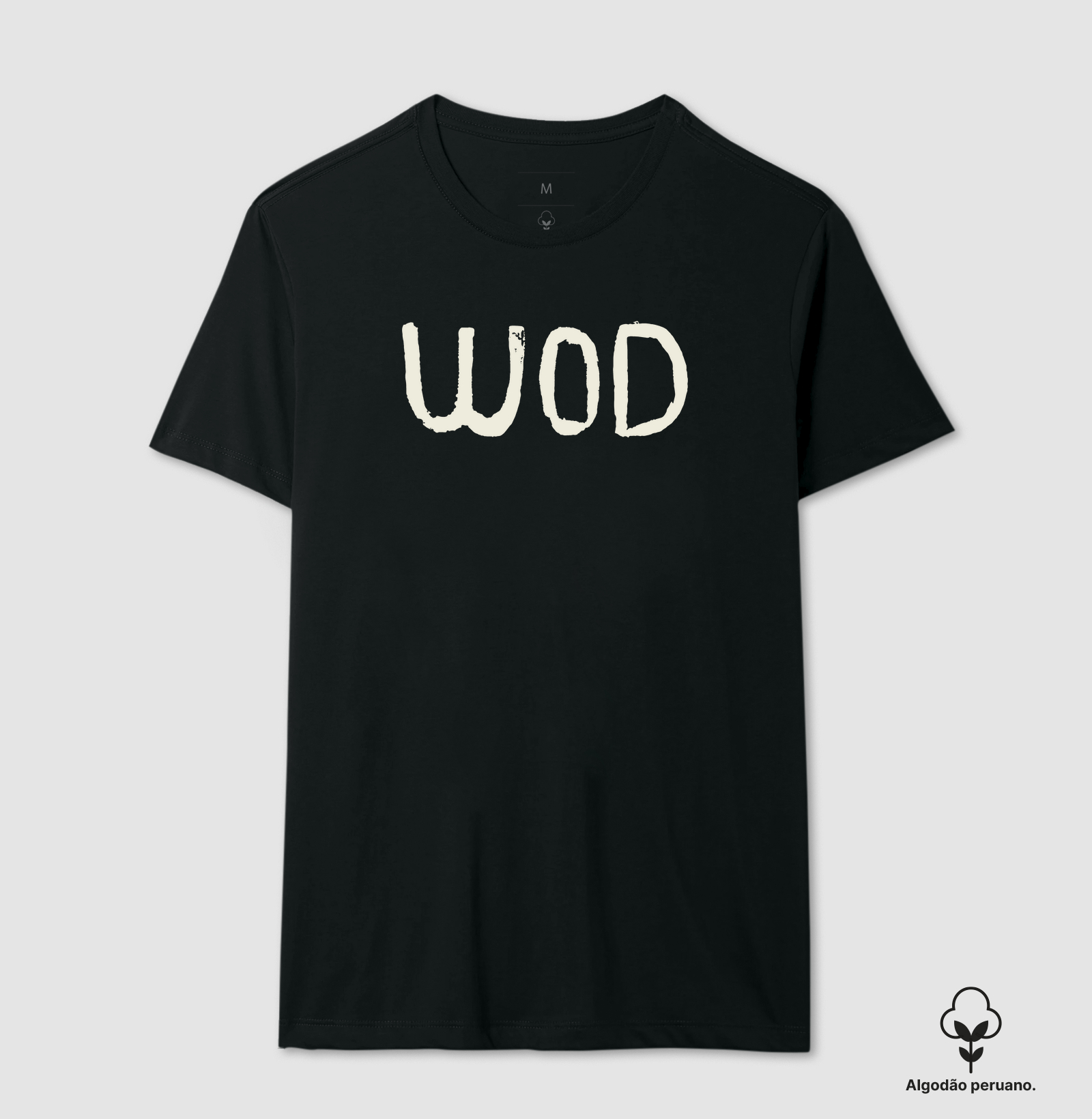 Camiseta CrossFit WOD "Workout of the Day" | Luxo Oversized | Gíria Fitness Autêntica | Malha Premium Reserva