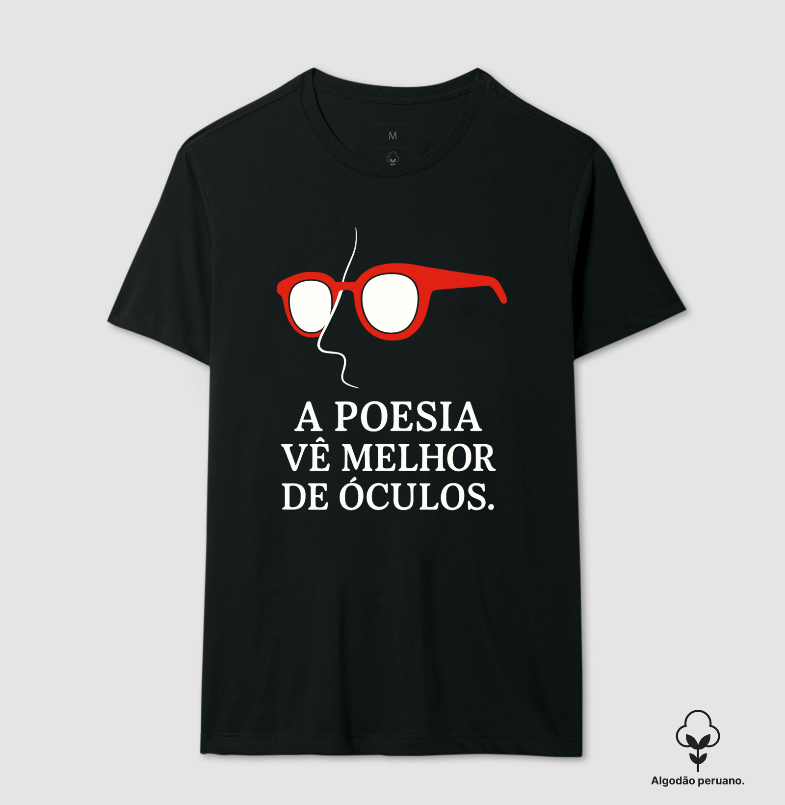 A poesia vê melhor de óculos 