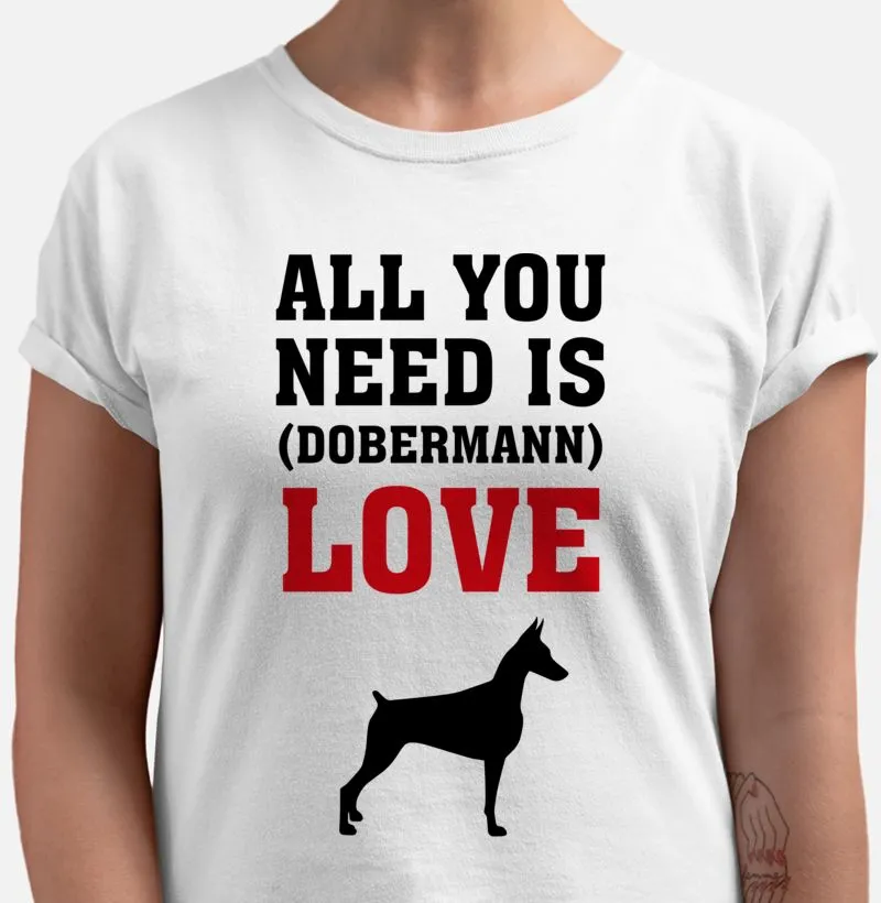 Camiseta Dobermann Love