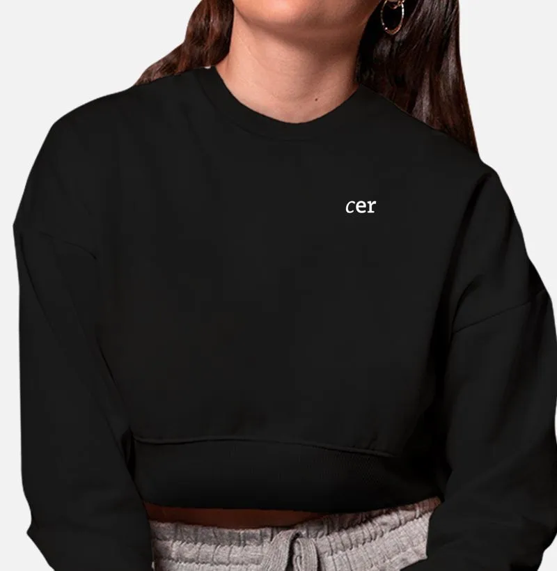 Moletom Cropped Cer