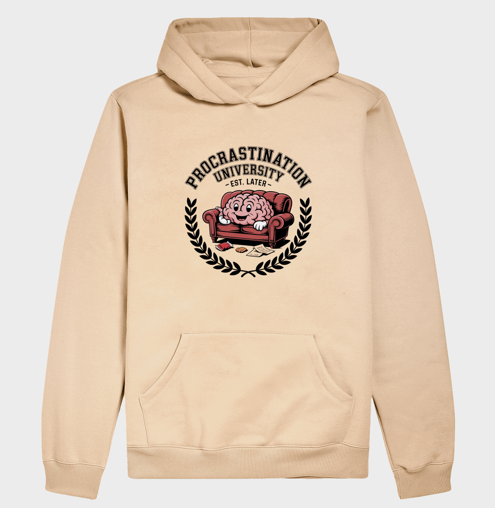 Moletom "Procrastination University" - Est. Later