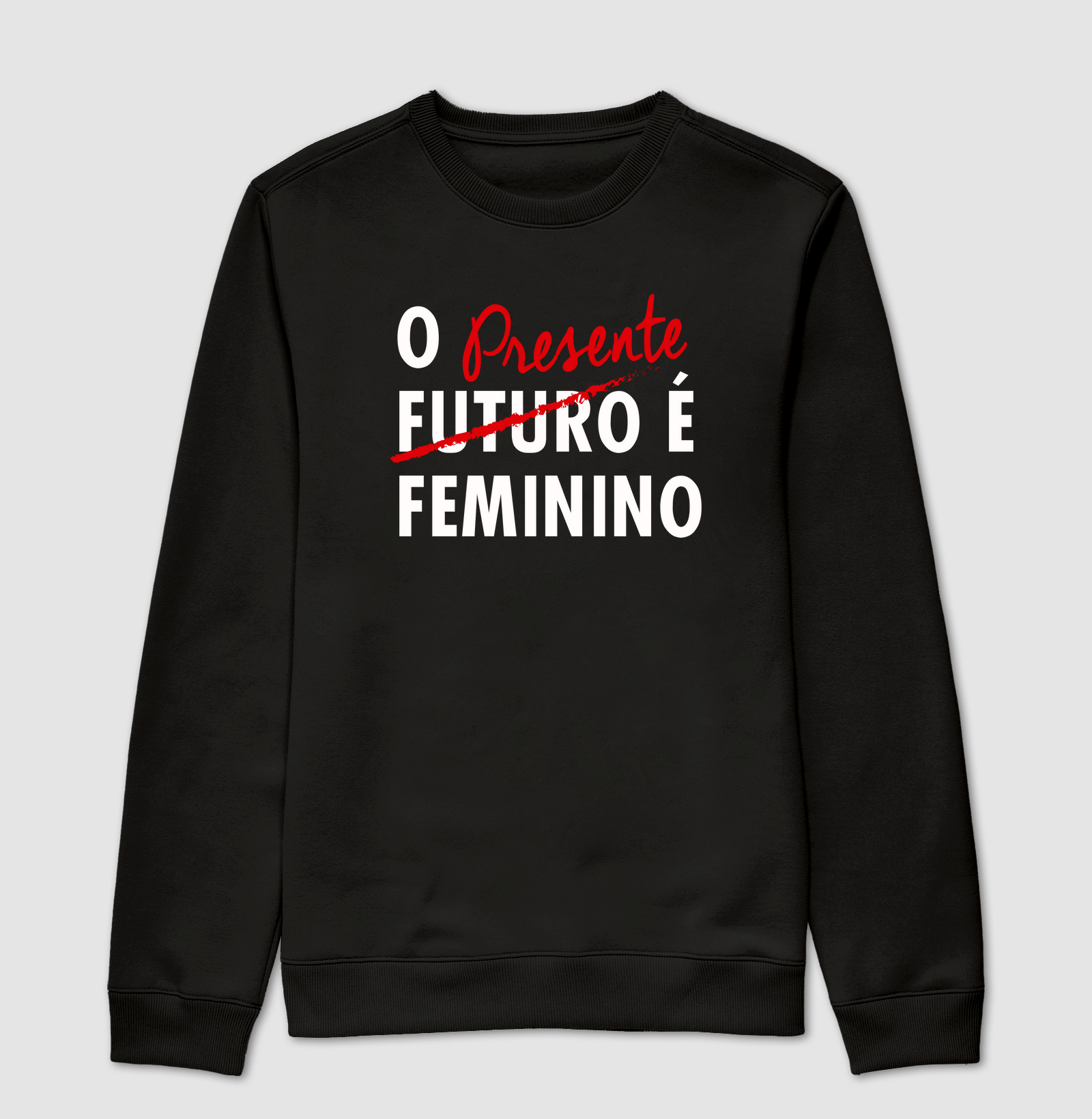 Camiseta O Presente É Feminino