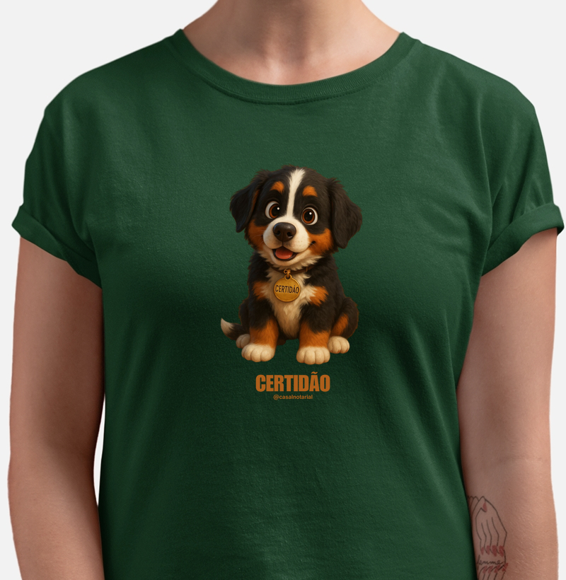 Camiseta Certidao