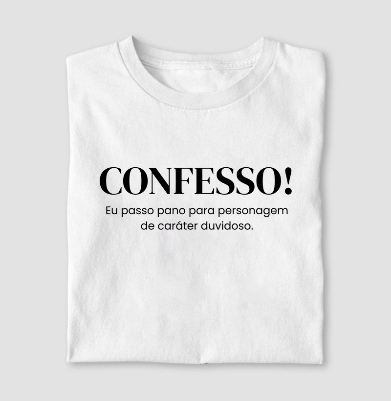 Confesso, eu passo pano