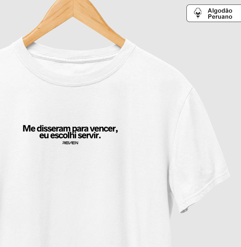 Camiseta Escolher Servir