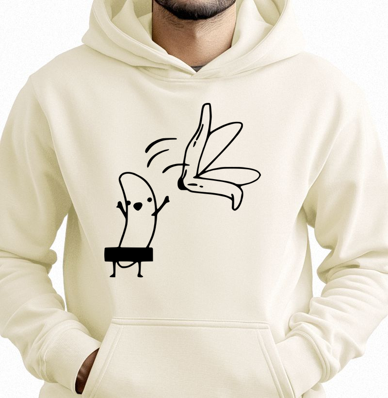 Bananinha pouco se f*dendo