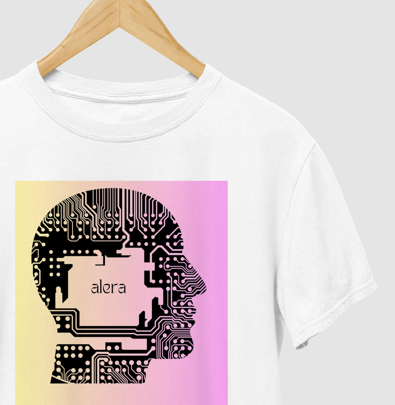 camiseta futurista