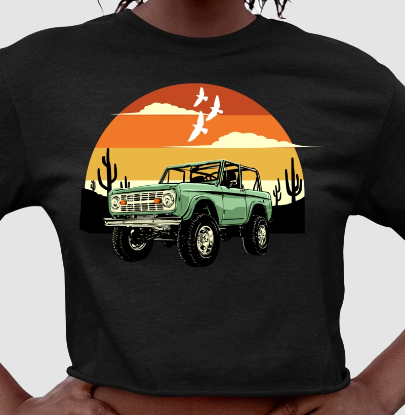 Camiseta Cropped Animalis 100% Algodão Partiu Férias
