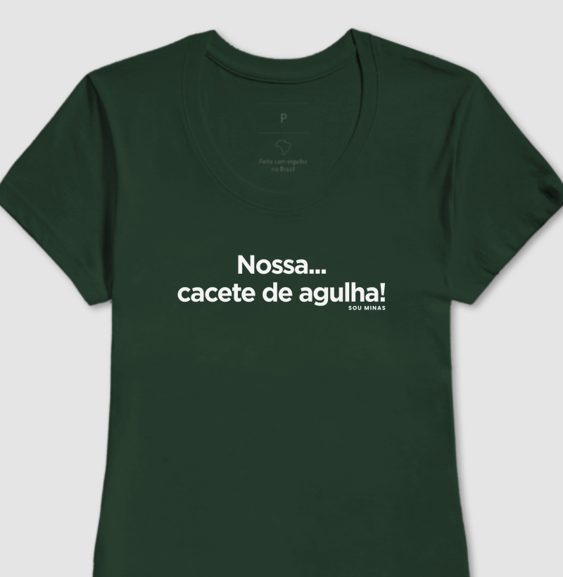 Nossa... cacete de agulha!