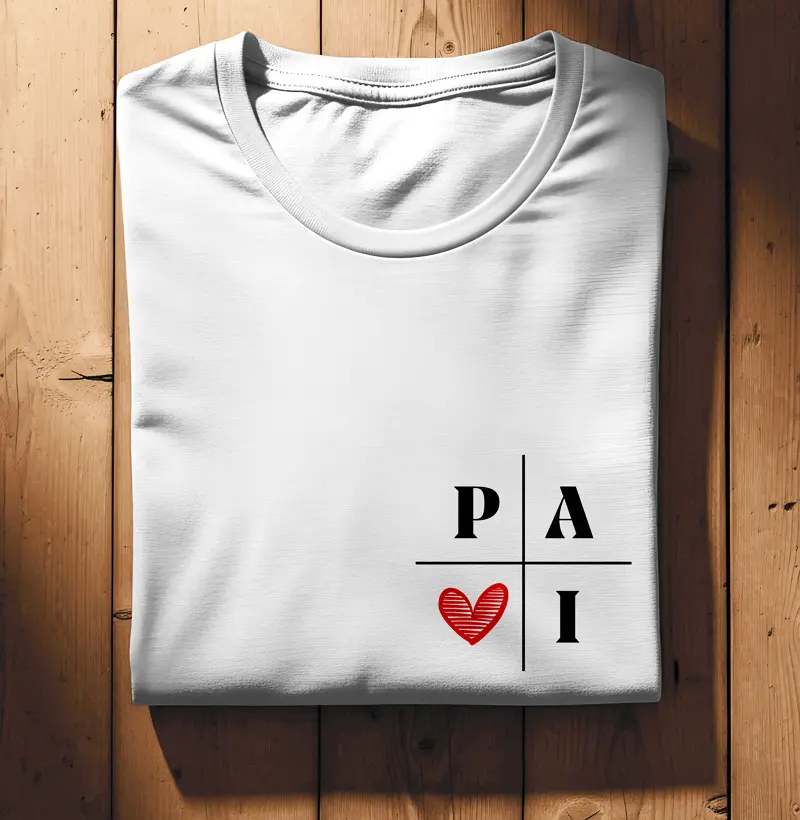 Camiseta PAI ❤️