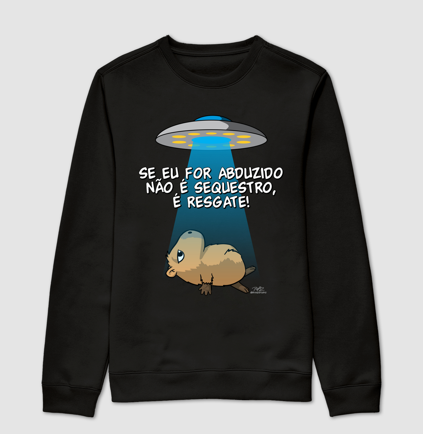 Camiseta Capivara Abduzido