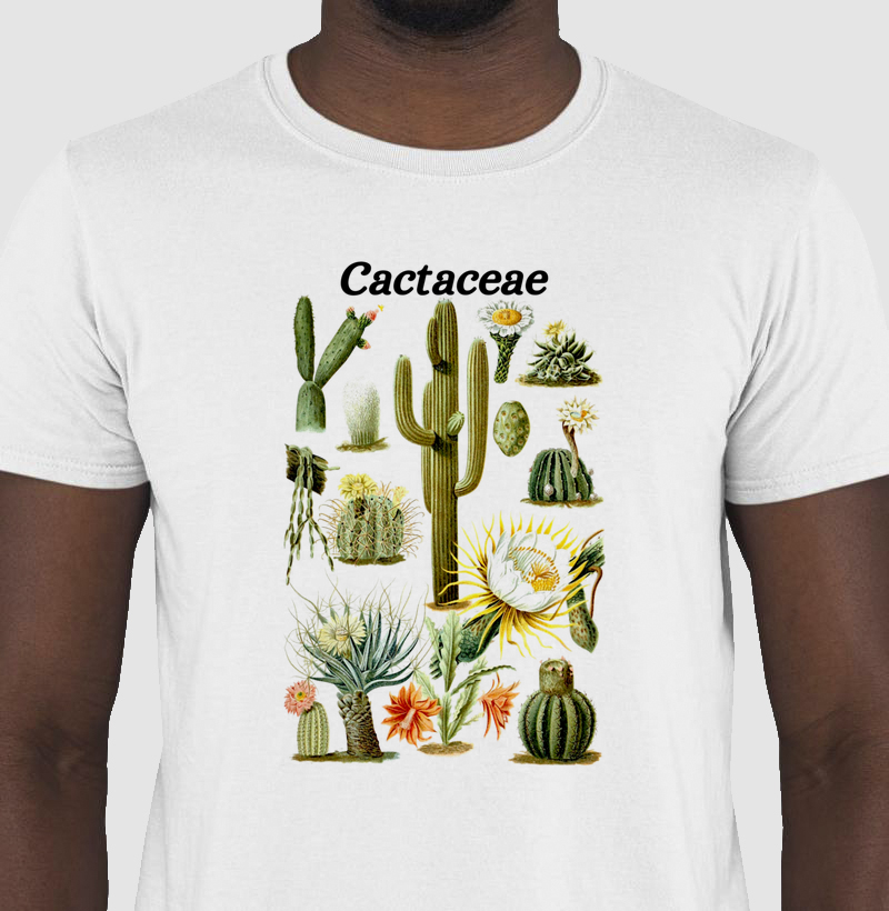 Camiseta Tshirt Cactaceas sps