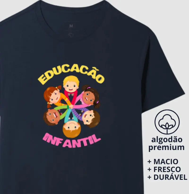 Camiseta Educação Infantil