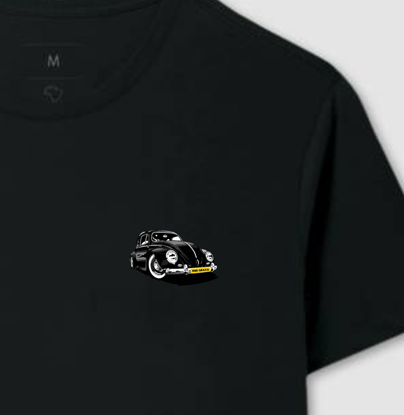 Fusca Diagonal Preto tipo bolso