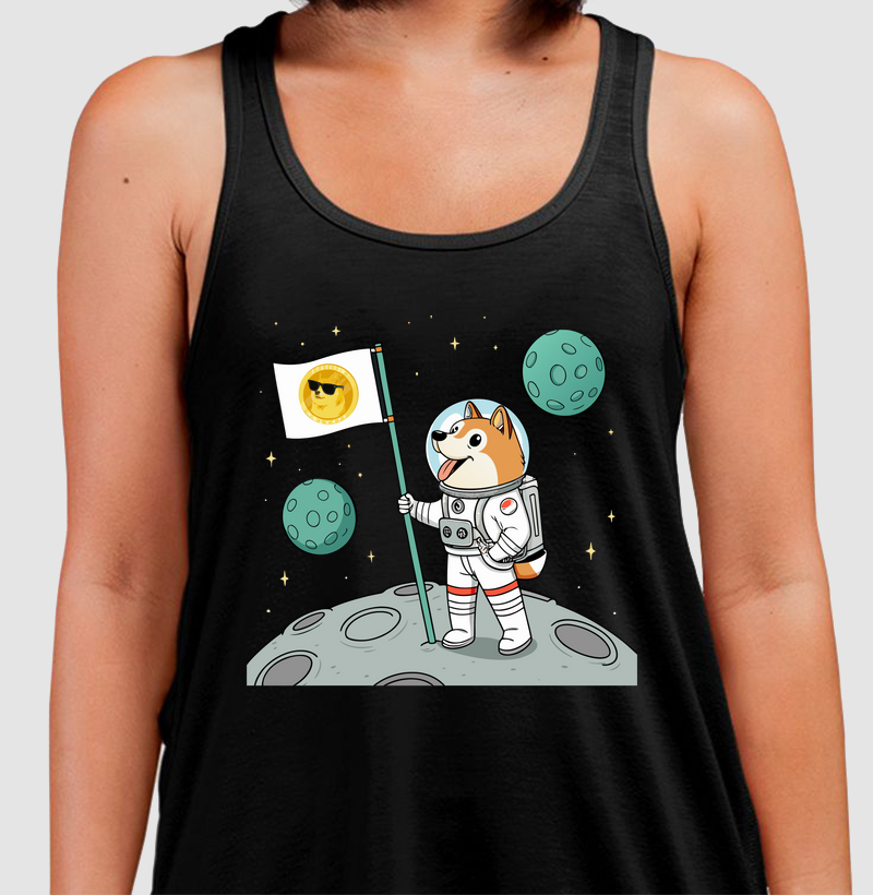 Camiseta Dogecoin Astronauta 