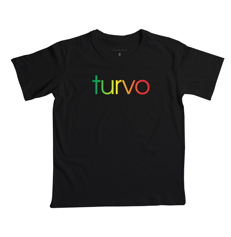Camiseta Infantil Turvo Cores da Bandeira