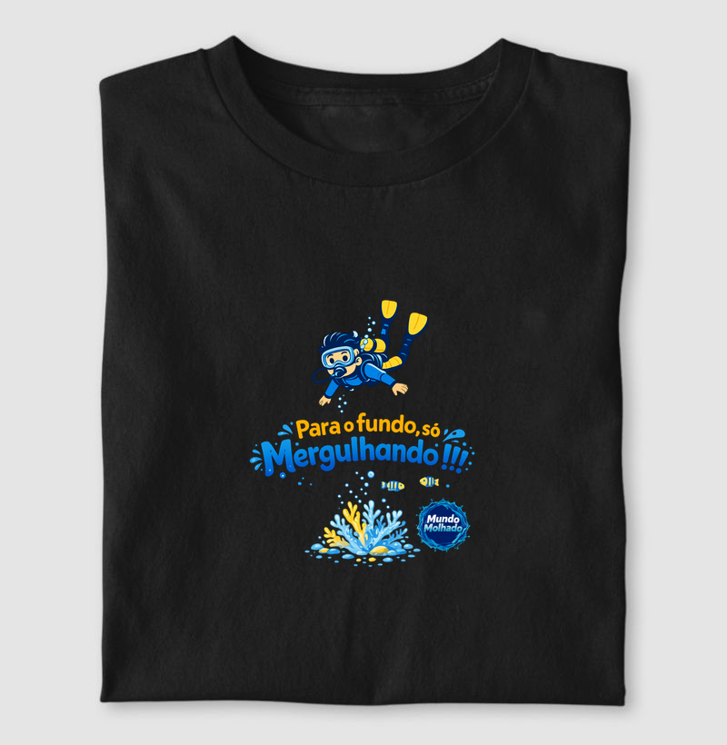 Para o fundo, só mergulhando !