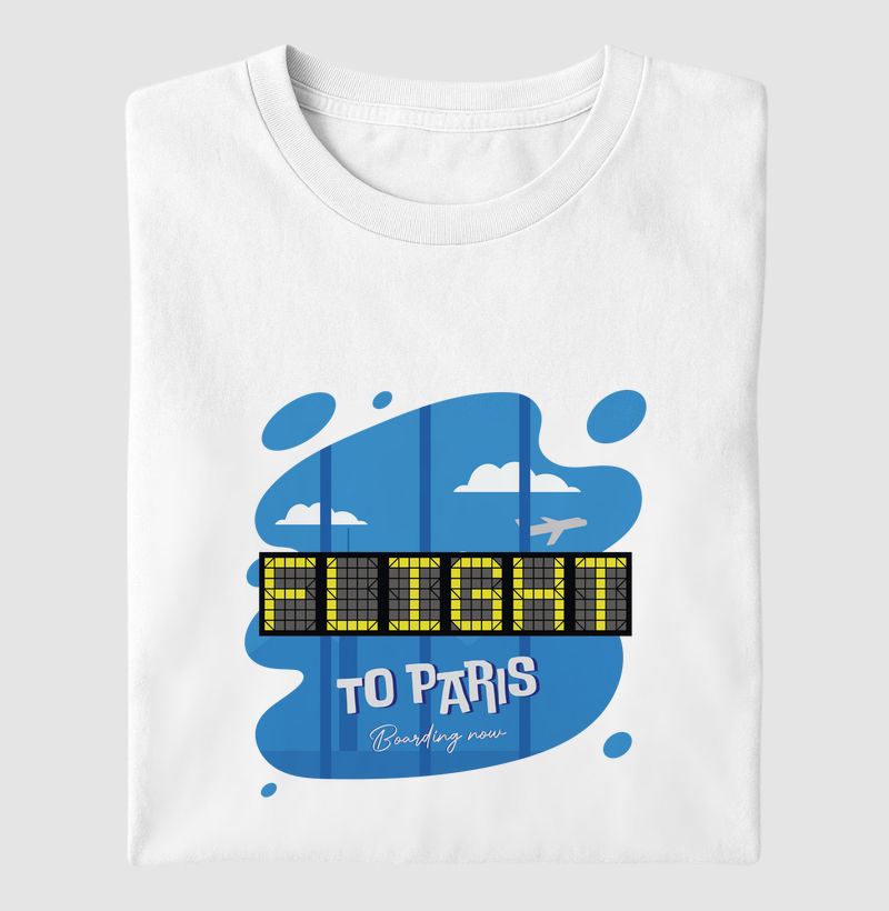 Flight to Paris 