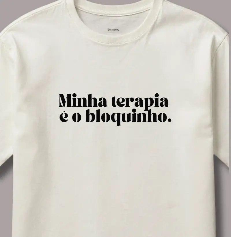 Minha Terapia é o Bloquinho