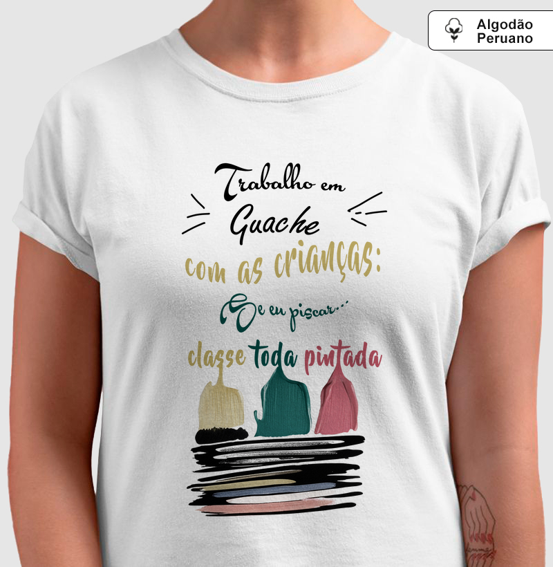 Trabalho Em Guache Com As Crianças