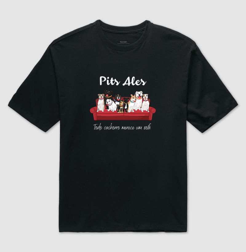 Camiseta Oversized Cartoon