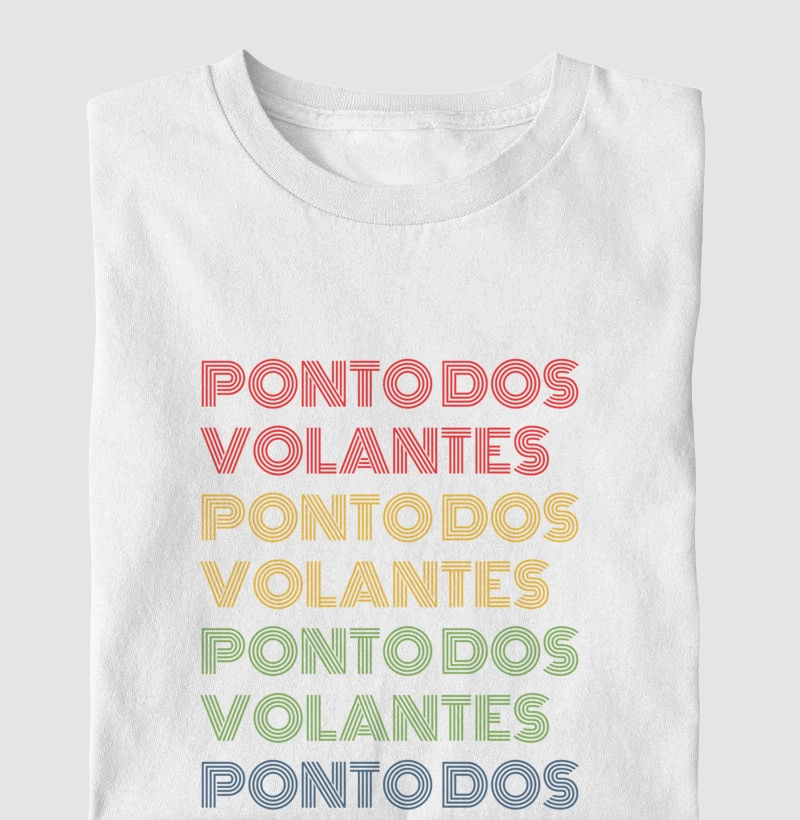 Ponto dos Volantes Letreiro Retrô